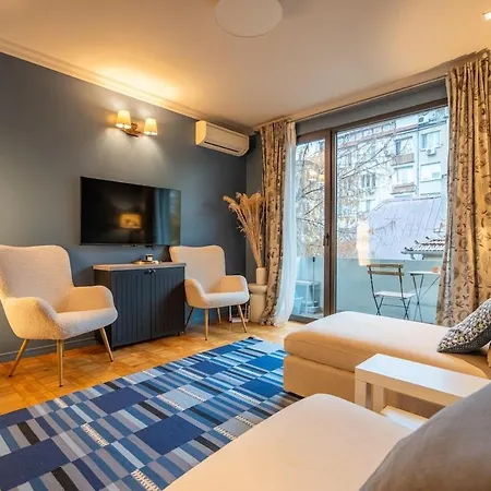 Apartament Stylish 2 Bdrm At Ndk Sofia